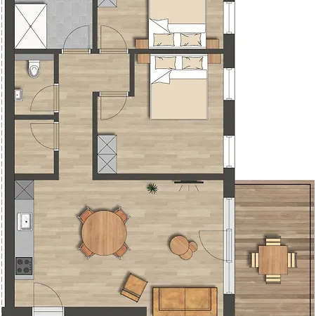 Daire Clofers Relax Residences *